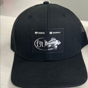 Costa Skwala Black Trucker Hat